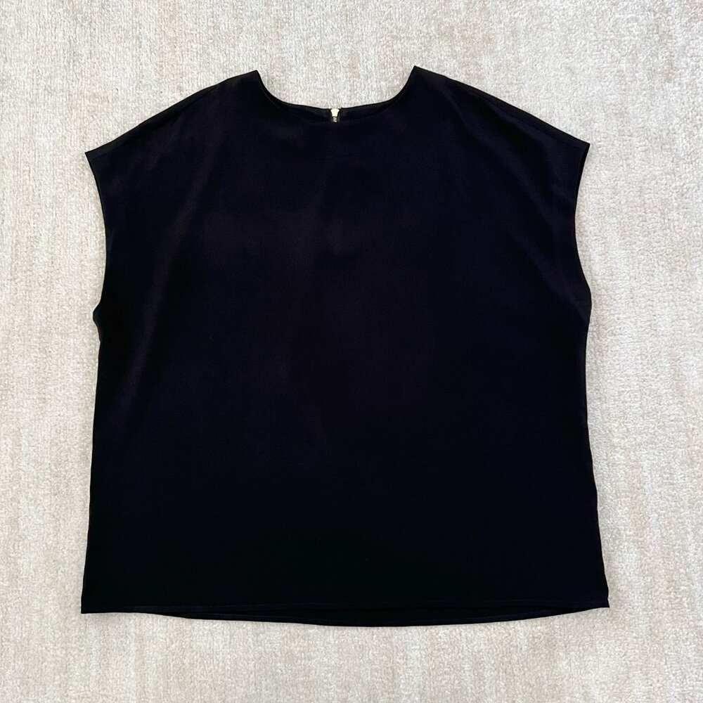 Express Black Blouse Top L